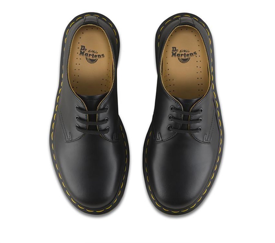 1461 Glatt Schwarz Glatt Dr Martens Schweiz