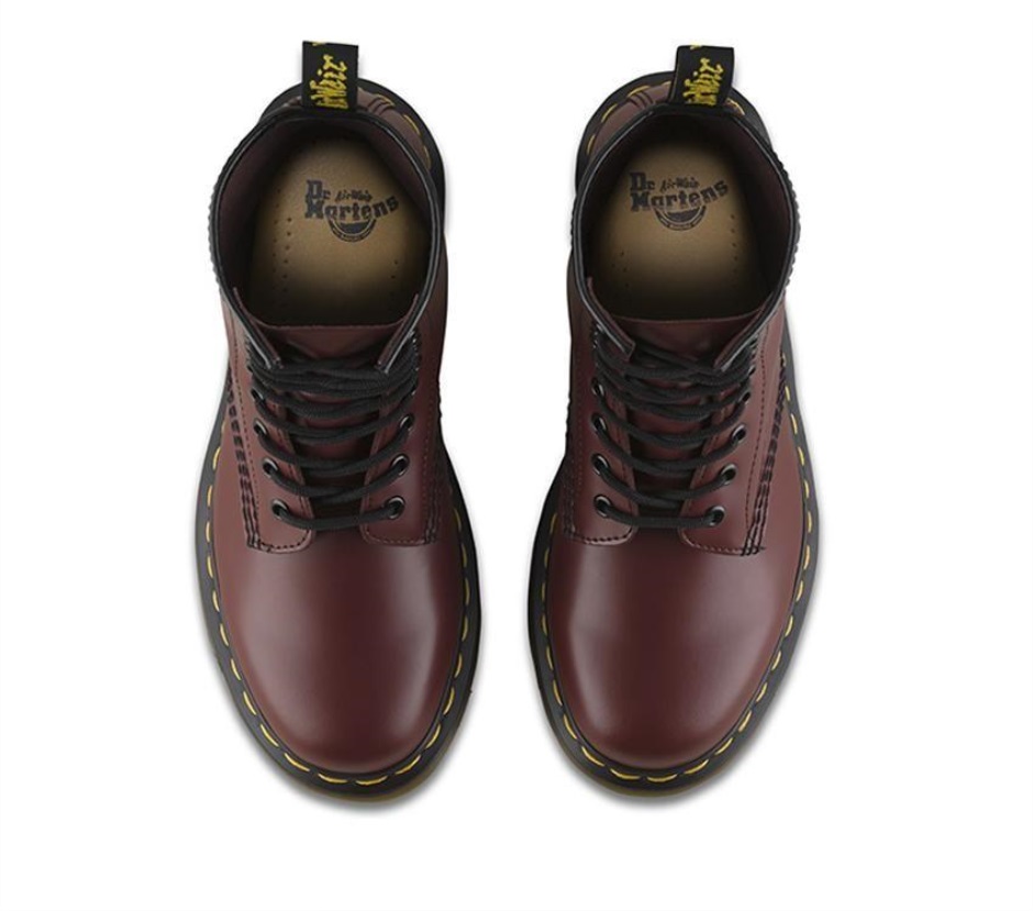 1460 Glatt Kirschrot Glatt Dr Martens Schweiz