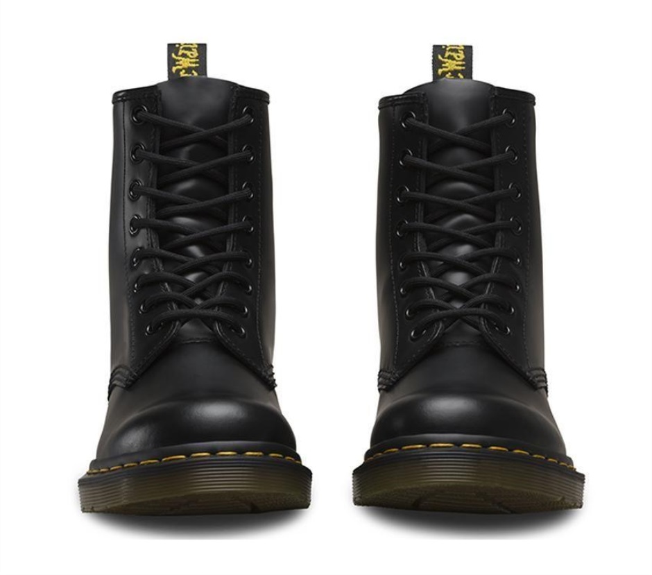 Schwarz Glatt Dr Martens Schweiz 1460 Glatt