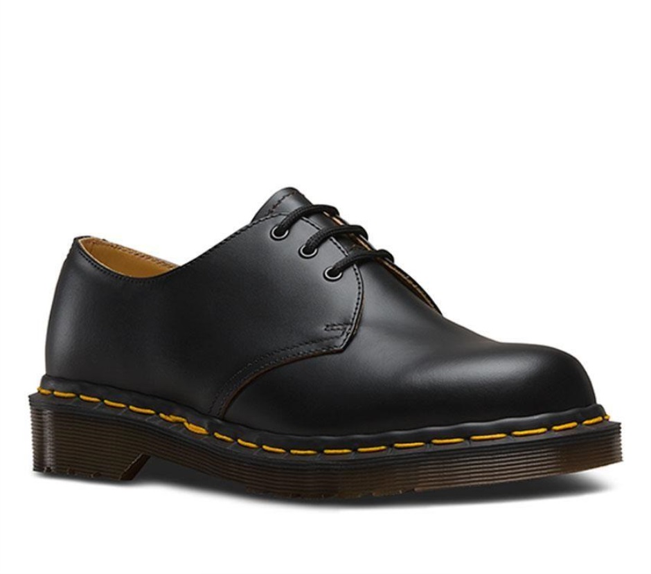 Black Quilon Dr Martens Schweiz 1461 Vintage