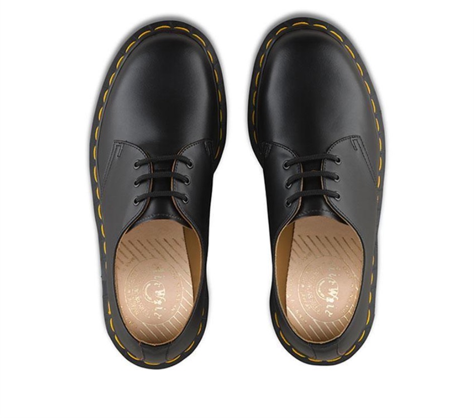 Black Quilon Dr Martens Schweiz 1461 Vintage