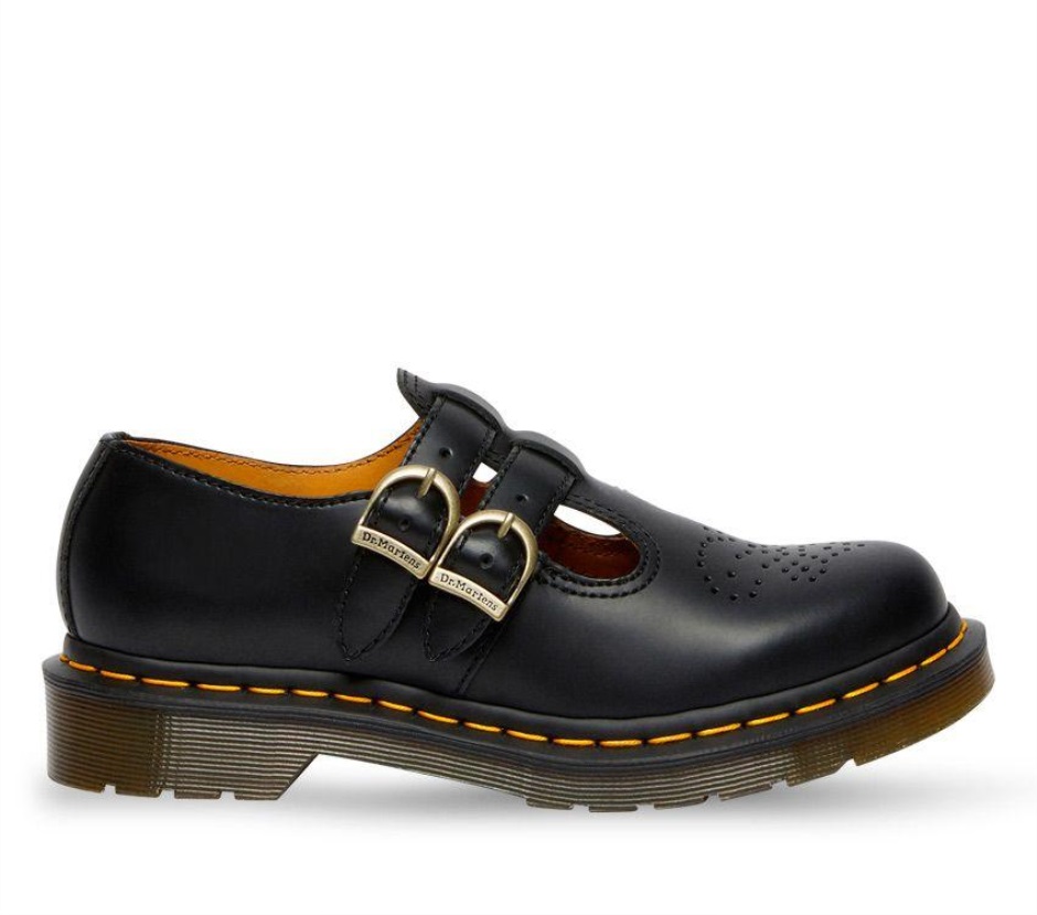 8065 Mary Jane Dr Martens Schweiz Zürich Black Smooth