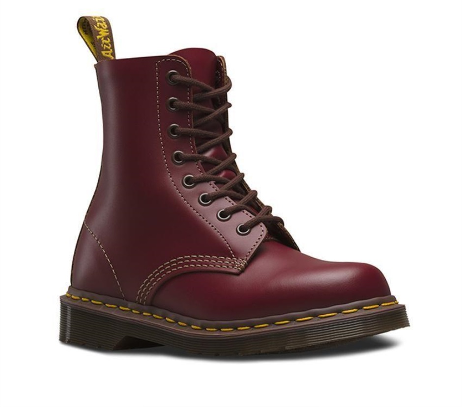 Oxblood Quilon Dr Martens Schweiz Vintage 1460