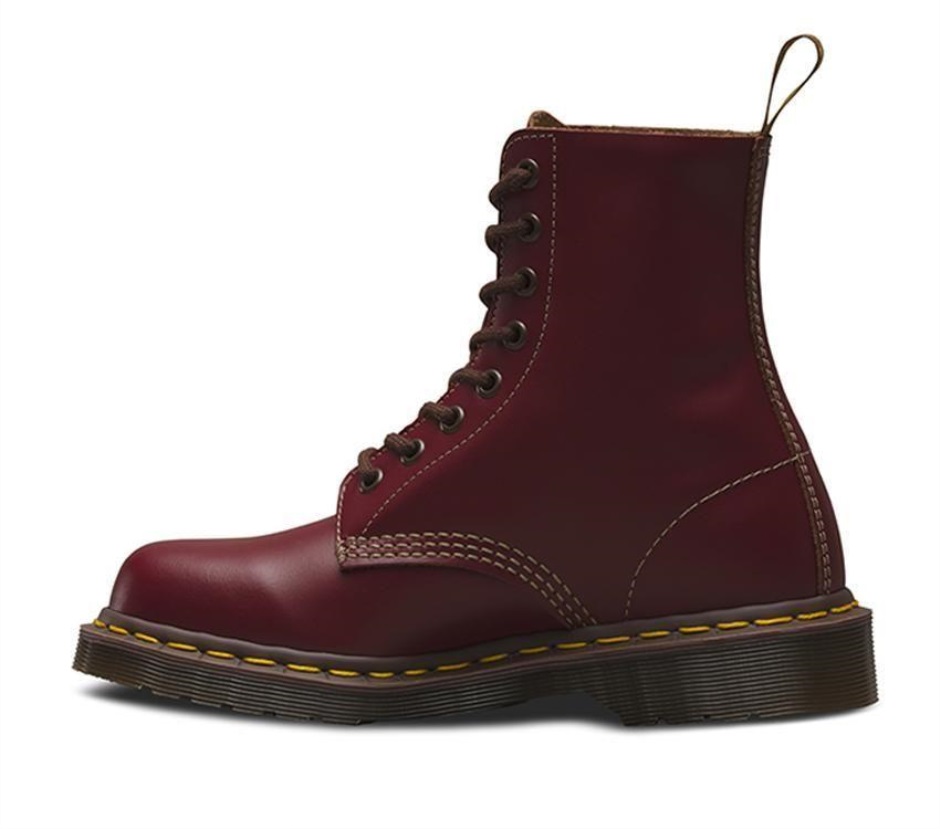 Oxblood Quilon Dr Martens Schweiz Vintage 1460