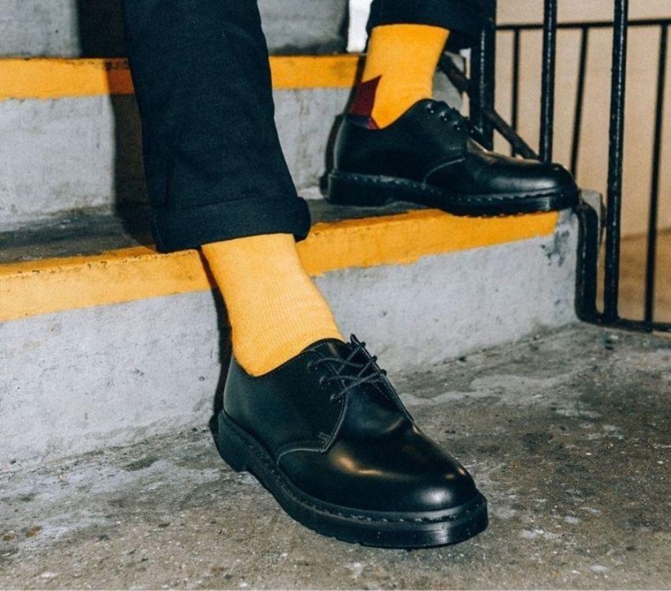 Black Smooth 1461 Mono Dr Martens Schweiz