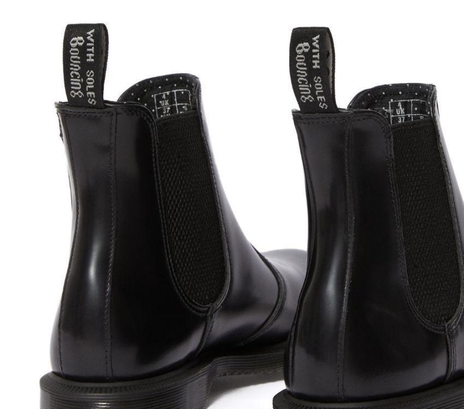 Flora Smooth Black Dr Martens Schweiz