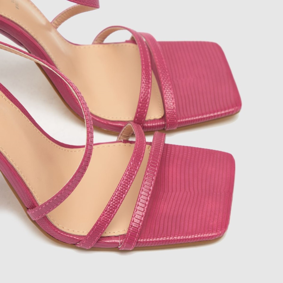 Pink Dr Martens Schweiz Schuh Santi Strappy Stiletto High Heels