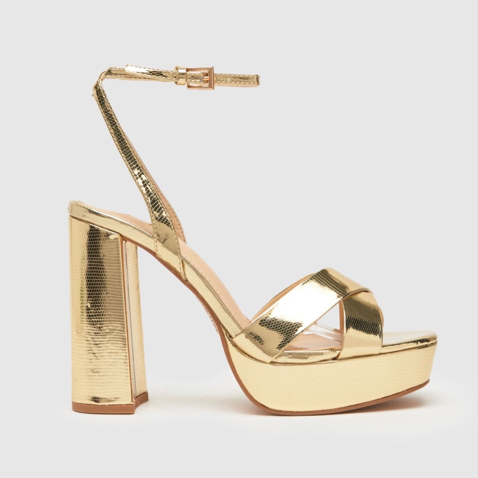 Schuh Skye Platfrom High Heels Gold Dr Martens Schweiz