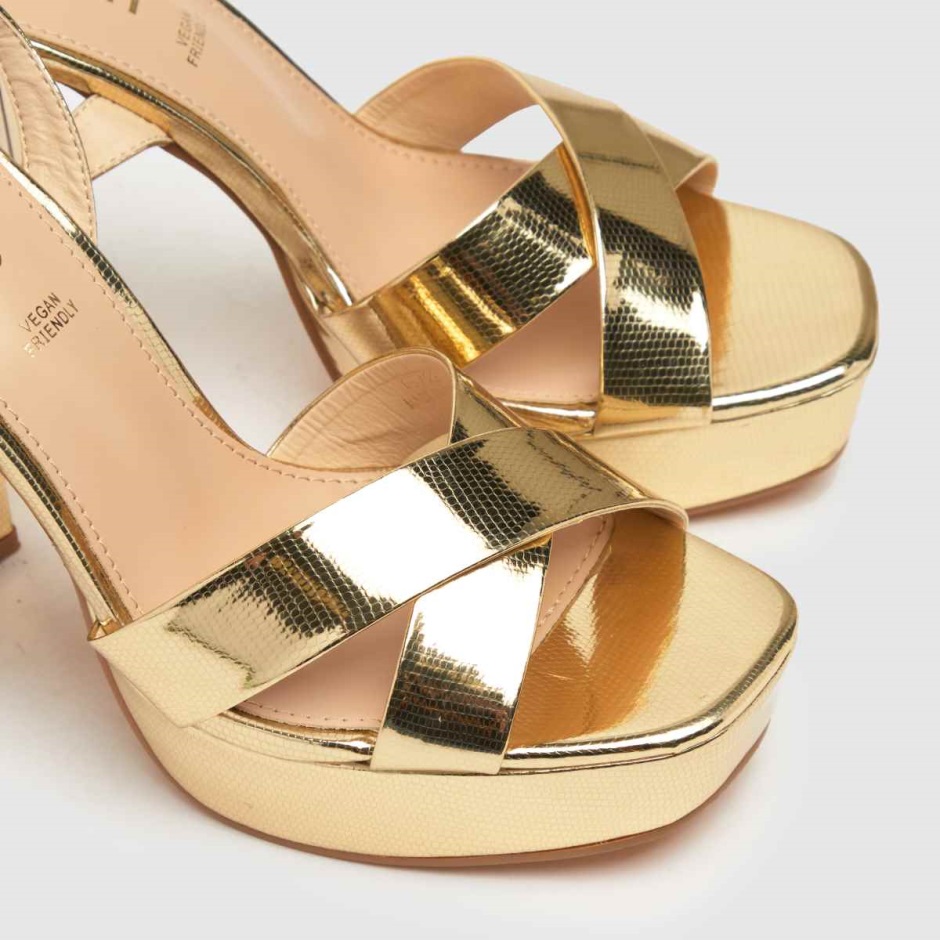 Schuh Skye Platfrom High Heels Gold Dr Martens Schweiz