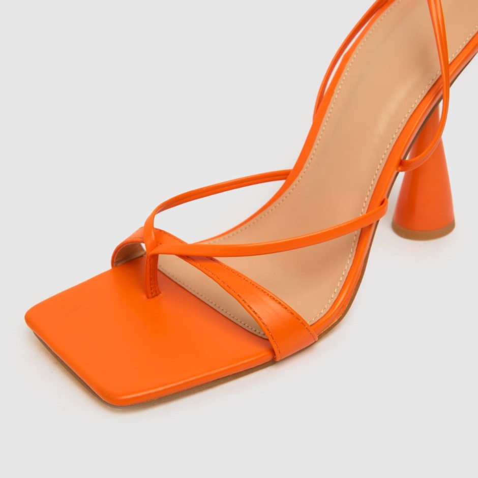 Dr Martens Schweiz Zürich Orange Schuh Sullivan Strappy Heel High Heels