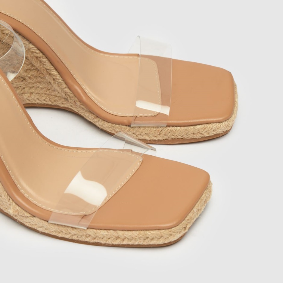 Dr Martens Schweiz Zürich Schuh Sydney Wedge Espadrille High Heels Natural