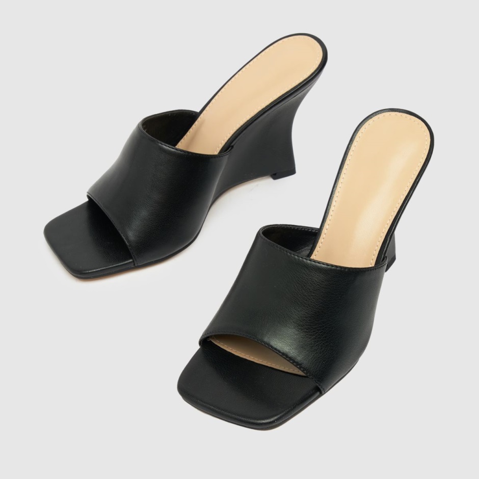 Dr Martens Schweiz Zürich Black Schuh Samira Wedge Mule High Heels