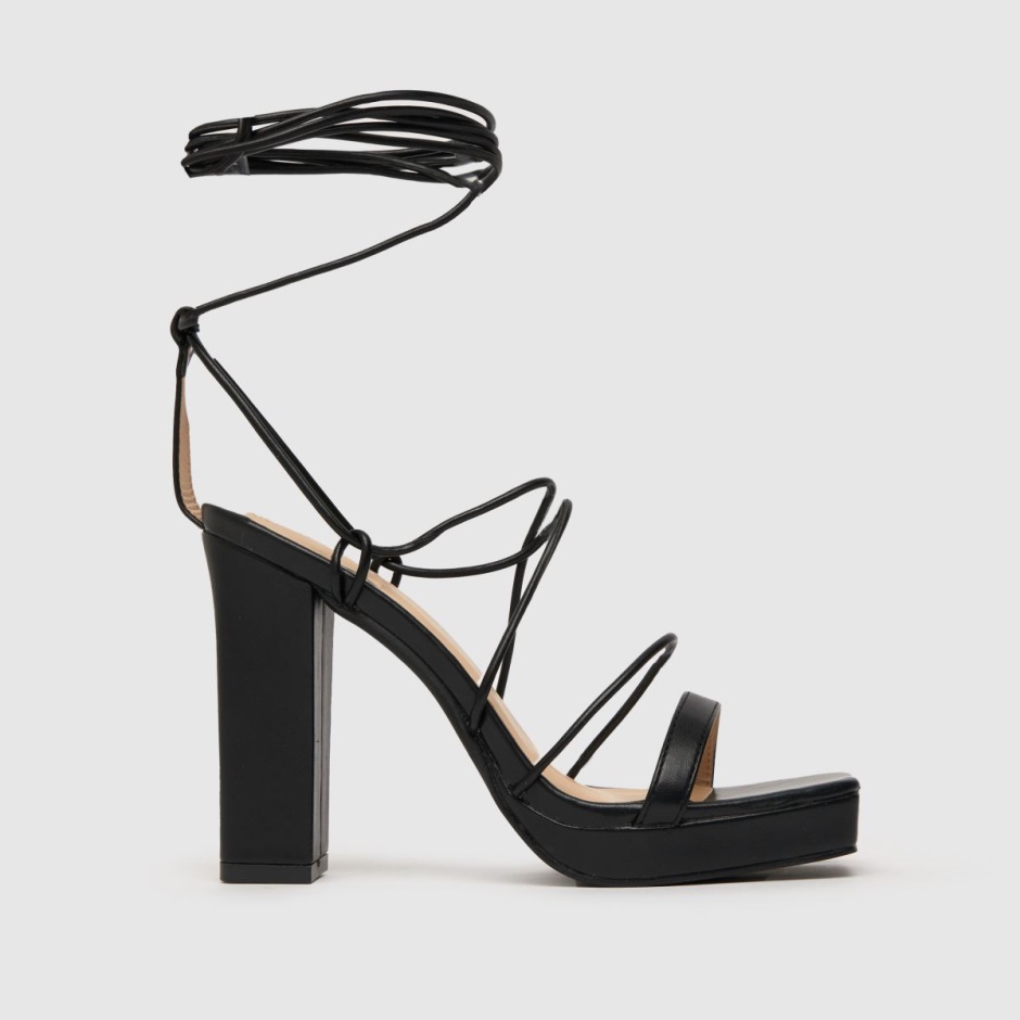 Dr Martens Schweiz Zürich Black Schuh Strappy Platform High Heels