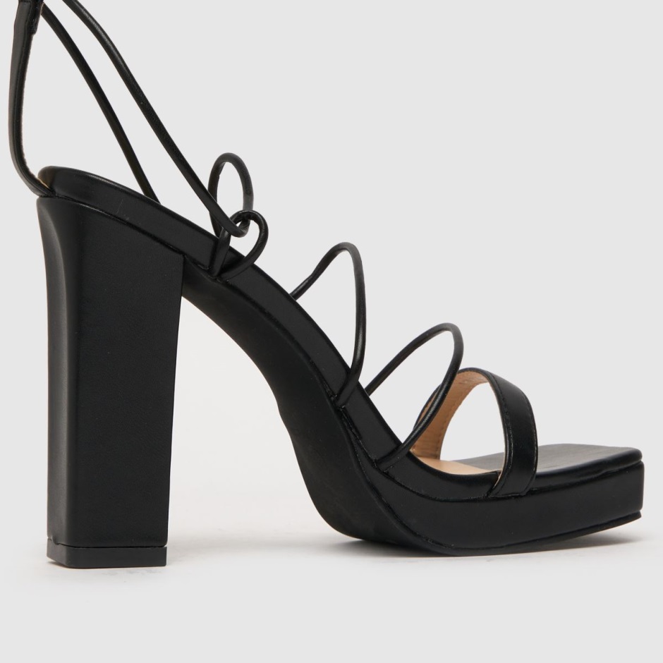 Dr Martens Schweiz Zürich Black Schuh Strappy Platform High Heels