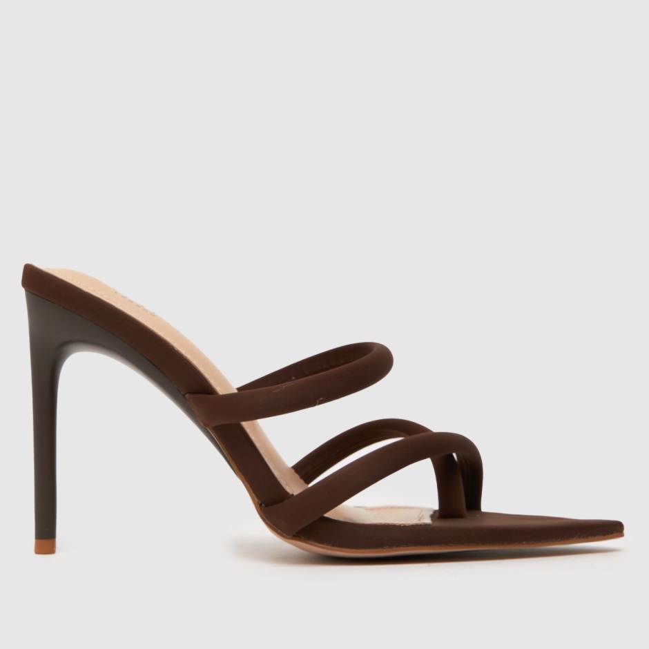 Simmi Joella Stilleto Mule High Heels Braun Dr Martins Schweiz