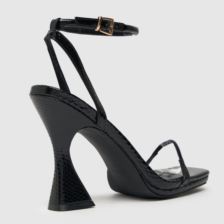 Dr Martens Schweiz Zürich Simmi Simona Flared High Heels Black