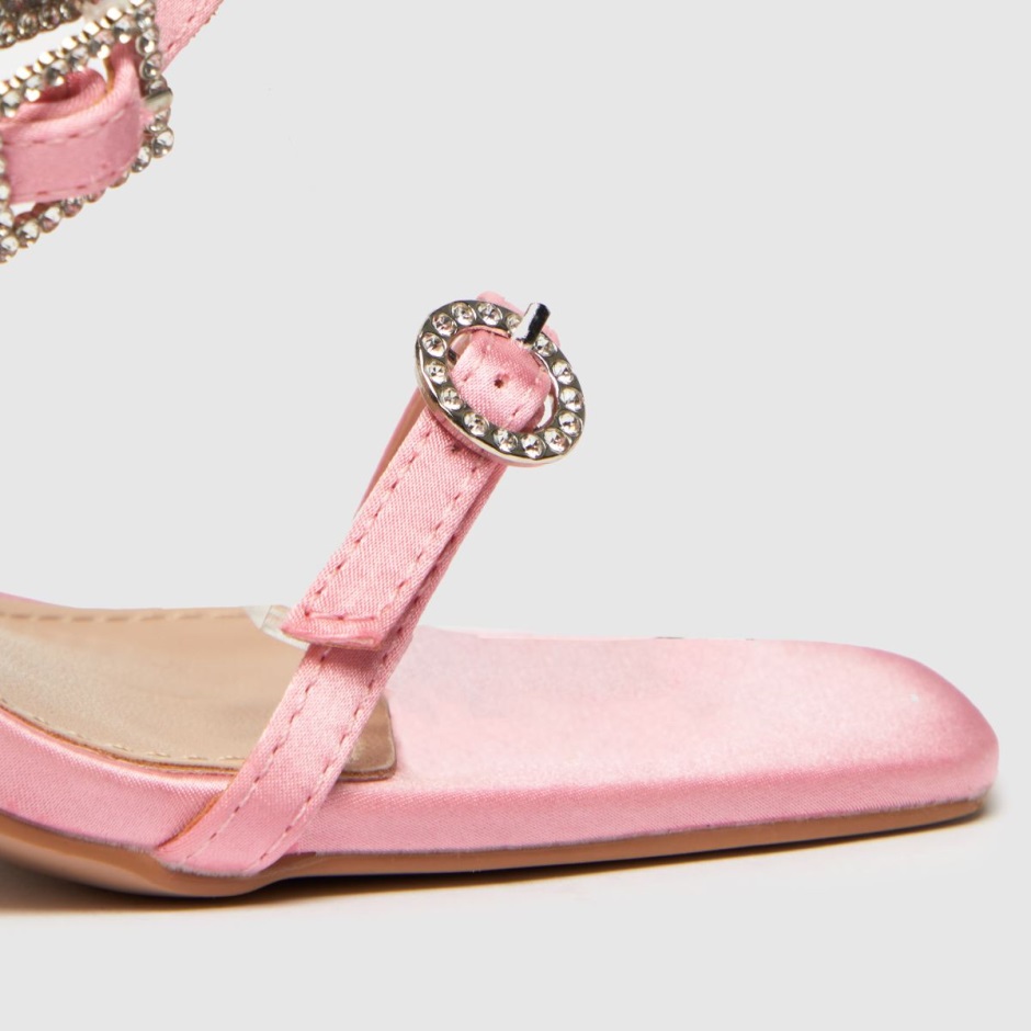 Pink Dr Martens Schweiz Simmi Beach Strappy Stilleto High Heels