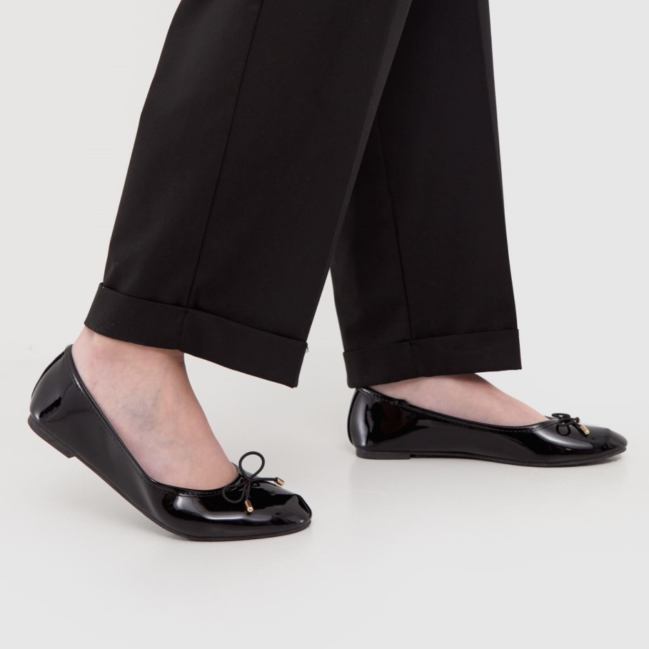 Schuh Lindsey Patent Ballerina Flat Shoes Black Dr Martens Schweiz