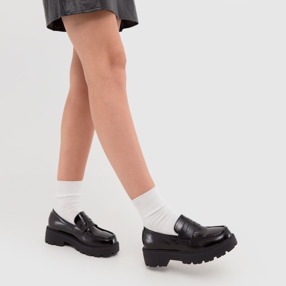 Schuh Lava Chunky Loafer Flat Shoes Dr Martens Schweiz Zürich Black