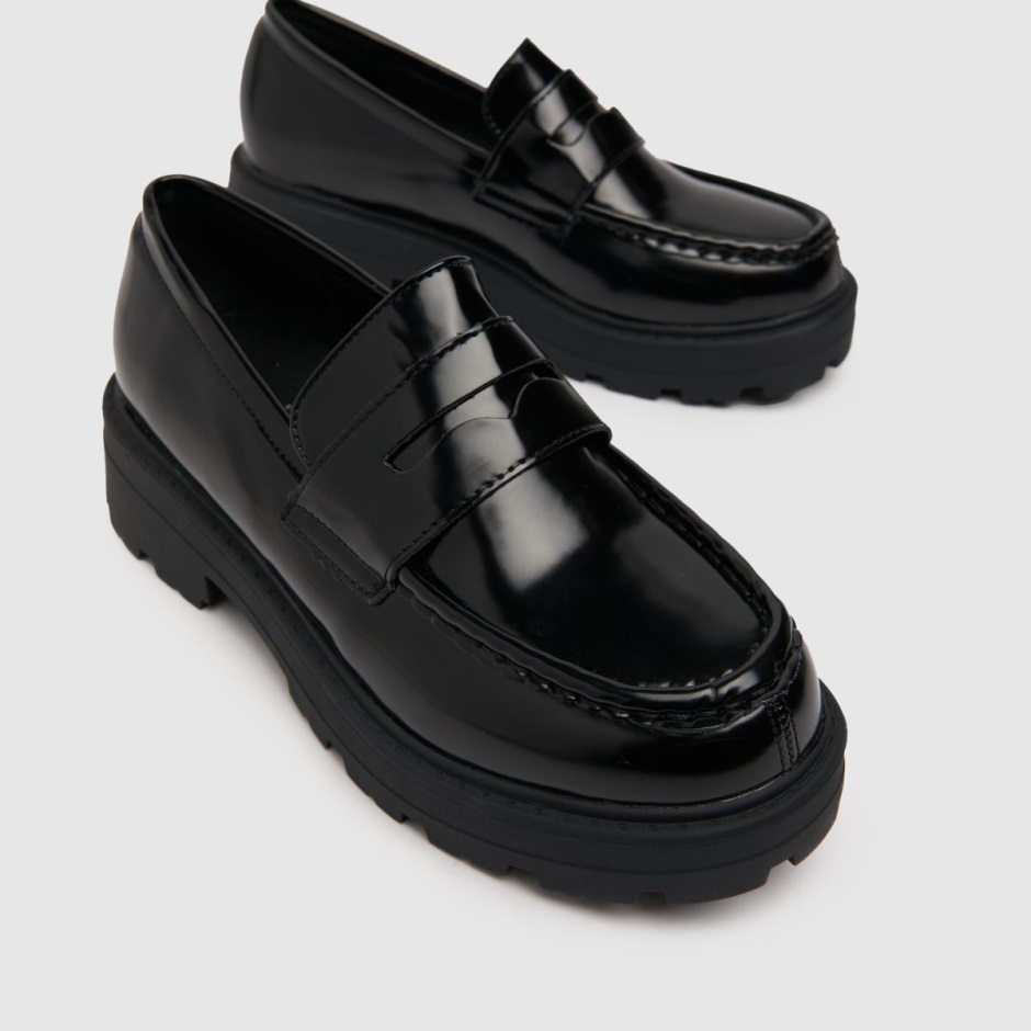 Schuh Lava Chunky Loafer Flat Shoes Dr Martens Schweiz Zürich Black