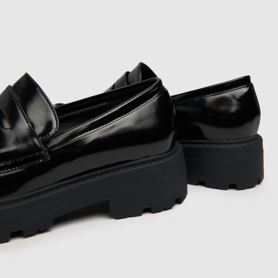 Schuh Lava Chunky Loafer Flat Shoes Dr Martens Schweiz Zürich Black