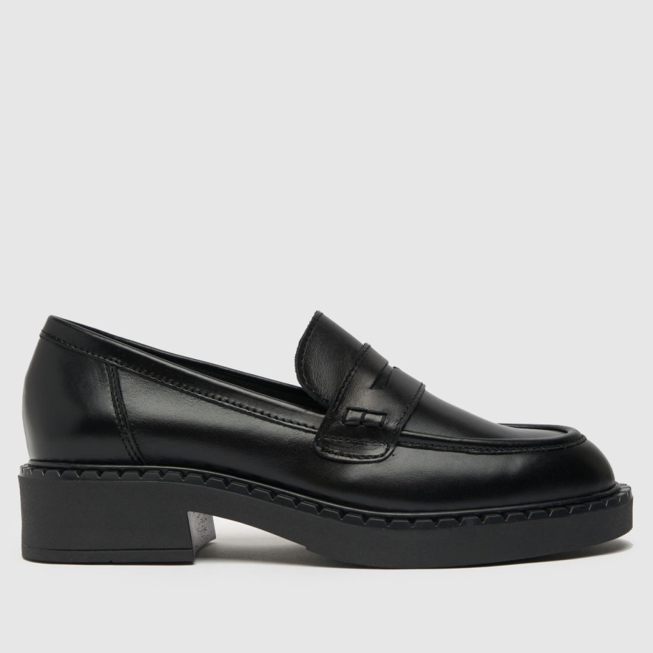 Schuh Libby Lederloafer Flache Schuhe Schwarz Dr Martens Schweiz