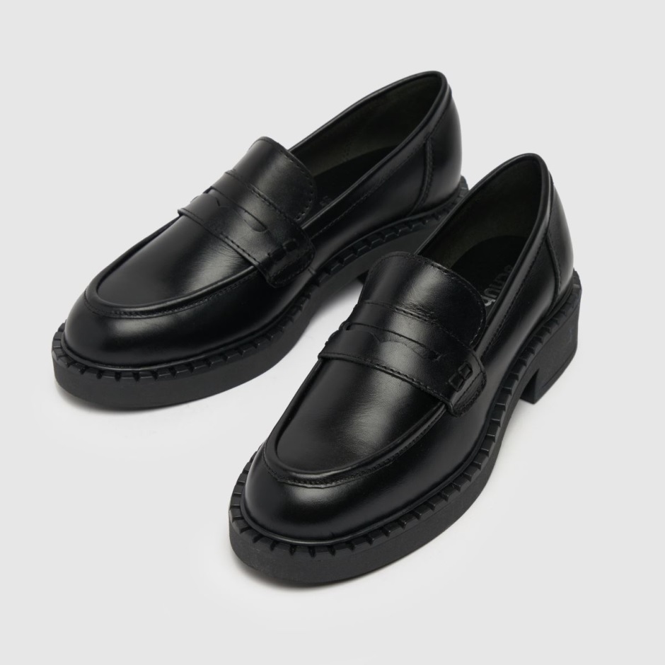 Schuh Libby Lederloafer Flache Schuhe Schwarz Dr Martens Schweiz