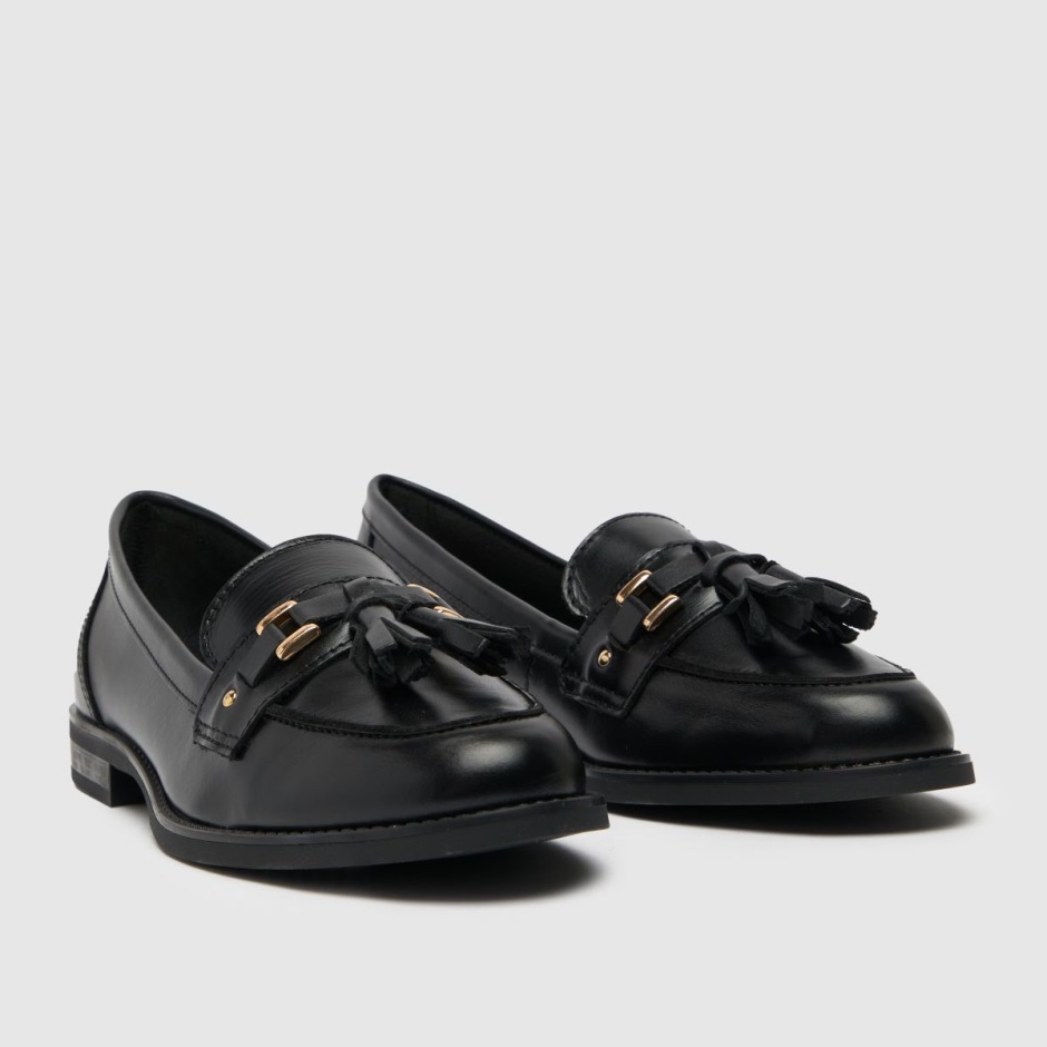 Dr Martens Schweiz Zürich Schuh Ec Liv Leather Tassel Loafer Flat Shoes Black