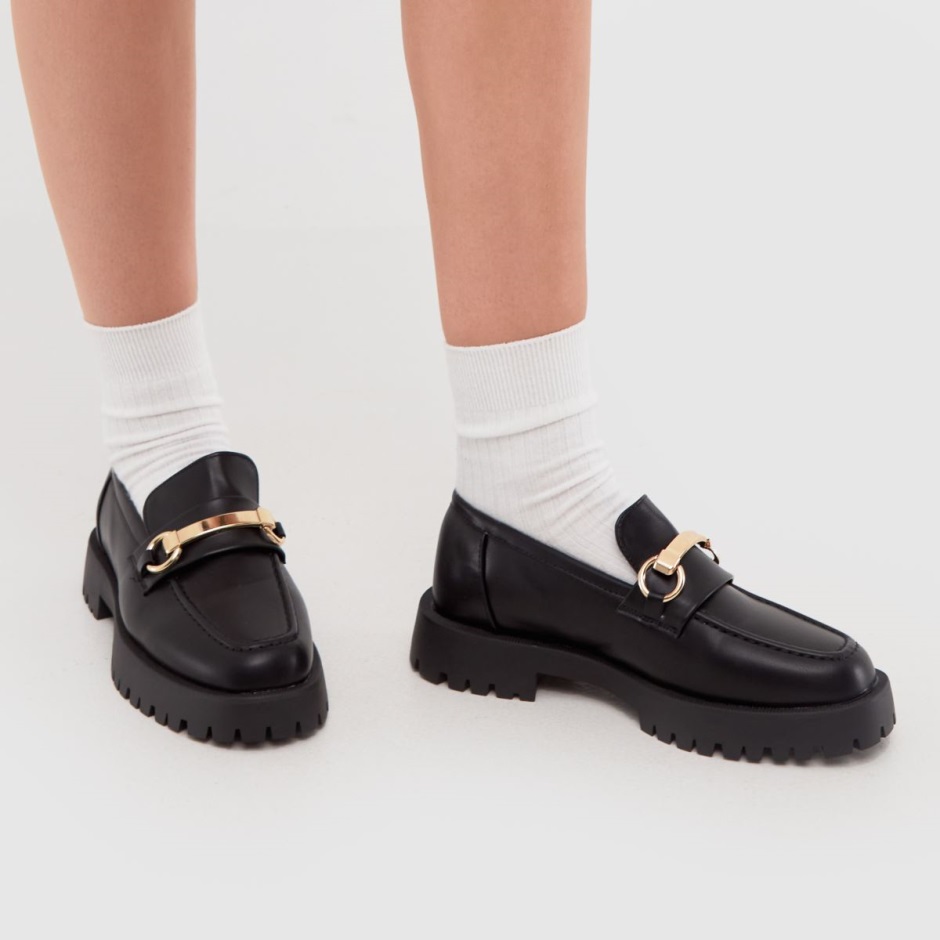 Schuh Wide Fit Lawrence Loafer Flache Schuhe Schwarz Dr Martens Schweiz