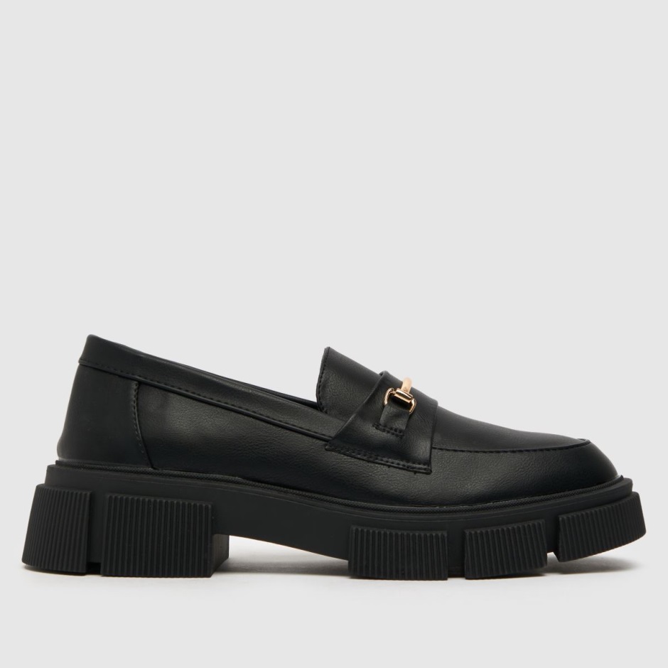Dr Martens Schweiz Zürich Black Schuh Lyle Chunky Loafer Flat Shoes