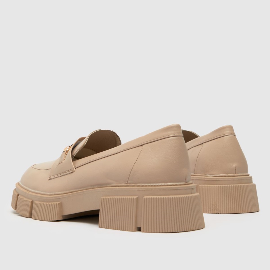 Natur Dr Martens Schweiz Schuh Lyle Klobige Loafer Flache Schuhe