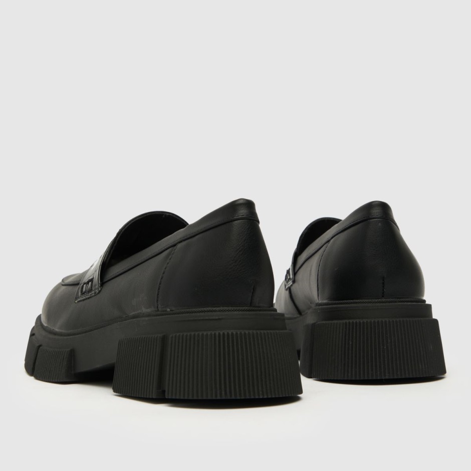 Dr Martens Schweiz Zürich Black Schuh Wide Fit Luke Chunky Loafer Flat Shoes