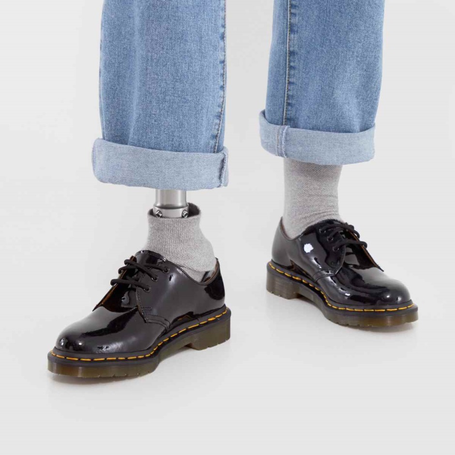 Dr Martens 1461 Flat Shoes Dr Martens Schweiz Zürich Black