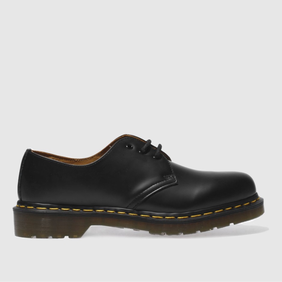 Schwarz Dr Martens Schweiz Dr Martens 1461 Flache Schuhe