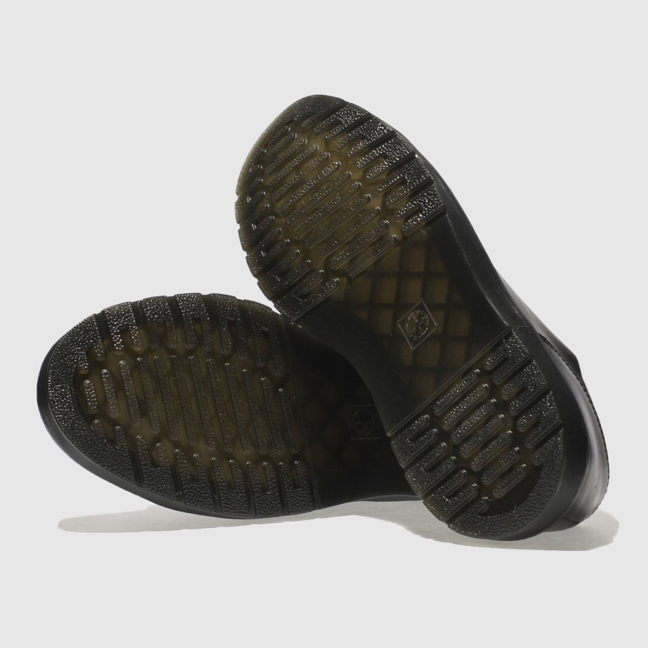 Dr Martens Schweiz Zürich Dr Martens Dante 6 Eye Shoe Flat Shoes Black