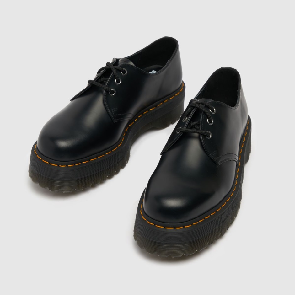 Dr Martens 1461 Quad 3 Eye Shoe Flache Schuhe Schwarz Dr Martens Schweiz