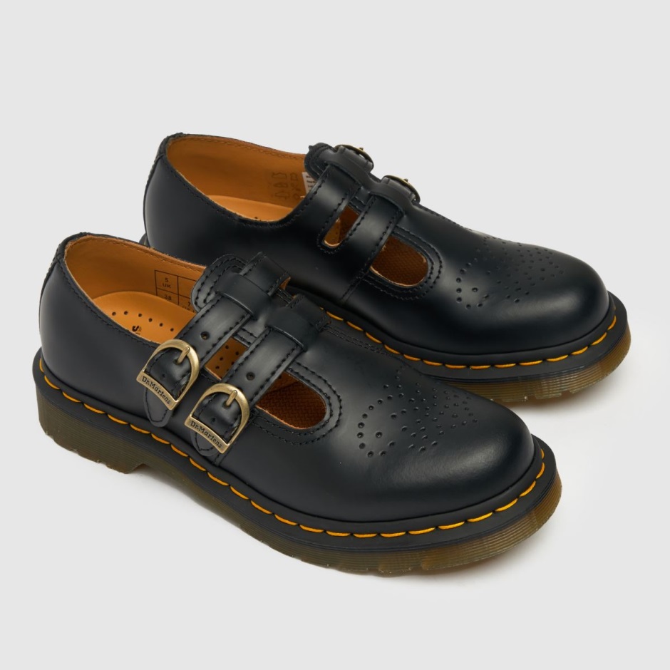 Dr Martens 8065 Mary Jane Flache Schuhe Schwarz Dr Martens Schweiz