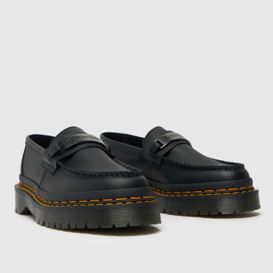 Dr Martens Penton Bex Doppelstich Flache Schuhe Schwarz Dr Martens Schweiz