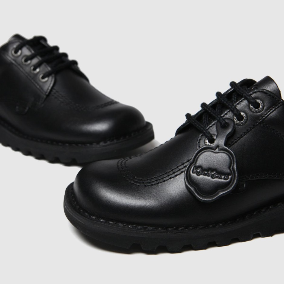 Kickers Kick Lo Mono Flache Schuhe Schwarz Dr Martens Schweiz