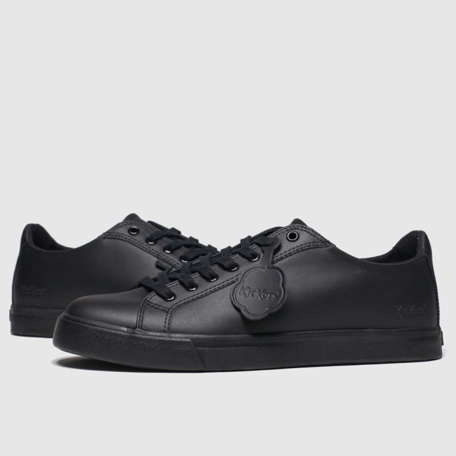 Dr Martens Schweiz Zürich Black Kickers Tovni Lacer Mono Flat Shoes