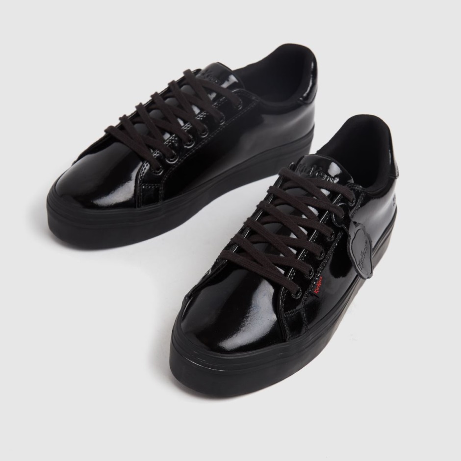 Dr Martens Schweiz Zürich Black Kickers Tovni Stack Mono Flat Shoes