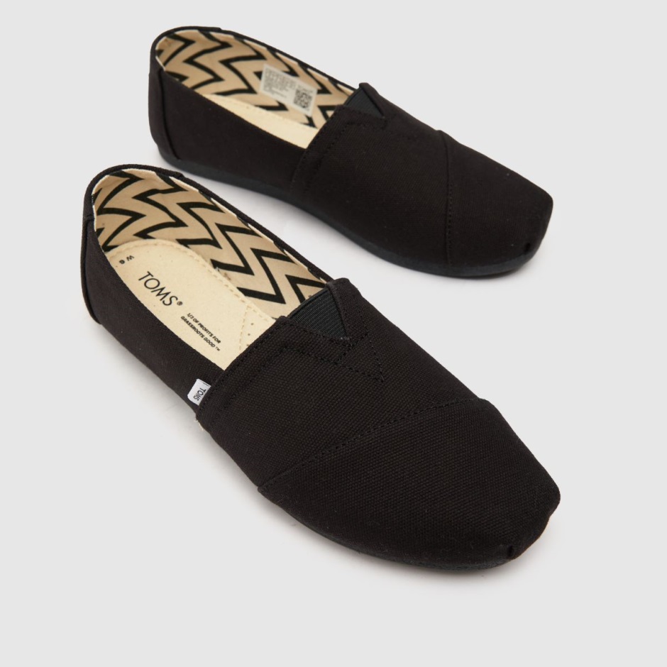 Dr Martens Schweiz Zürich Toms Classic Slip Flache Schuhe Schwarz