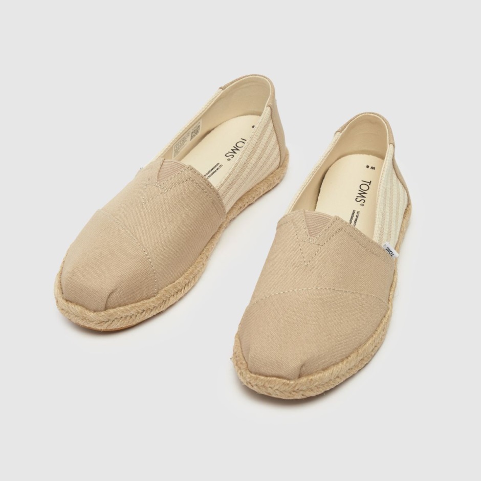 Dr Martens Schweiz Zürich Natural Toms University Rope Vegane Flache Schuhe