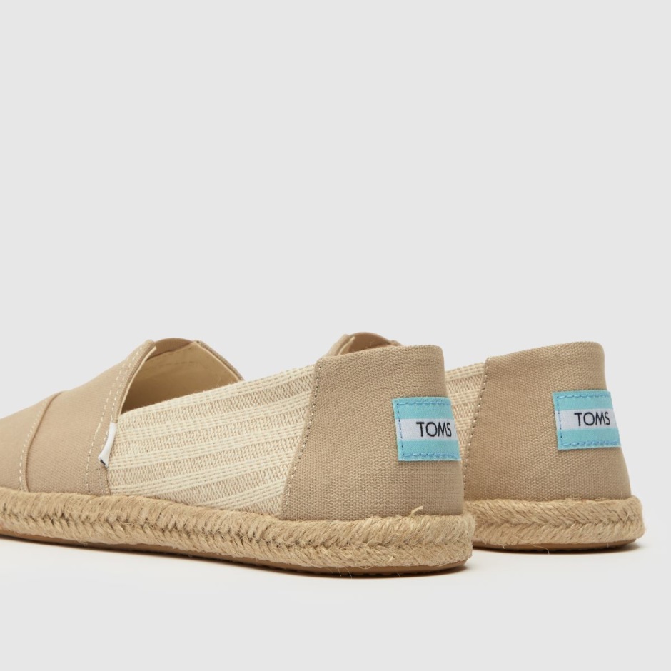 Dr Martens Schweiz Zürich Natural Toms University Rope Vegane Flache Schuhe