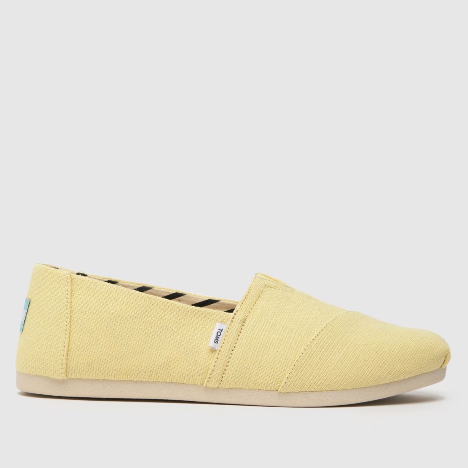 Toms Alpargata Vegane Flache Schuhe Gelb Dr Martens Schweiz