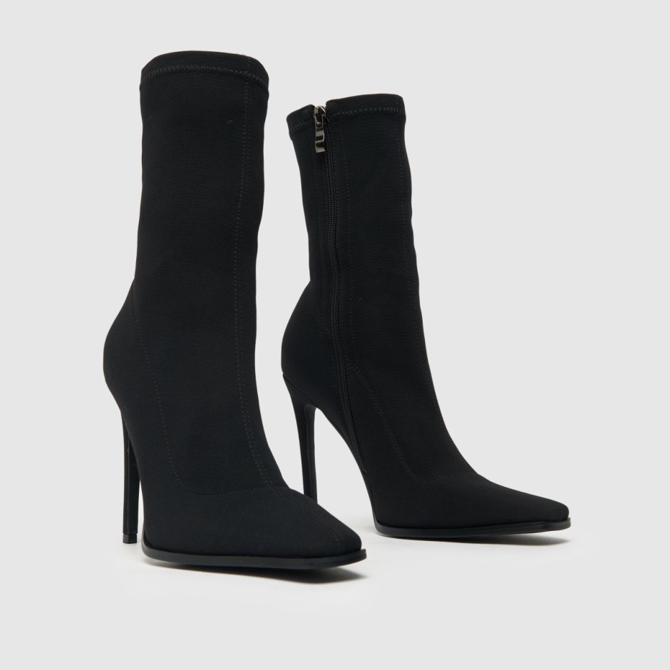 Black Simmi Benecia Stilleto Boots Dr Martens Schweiz