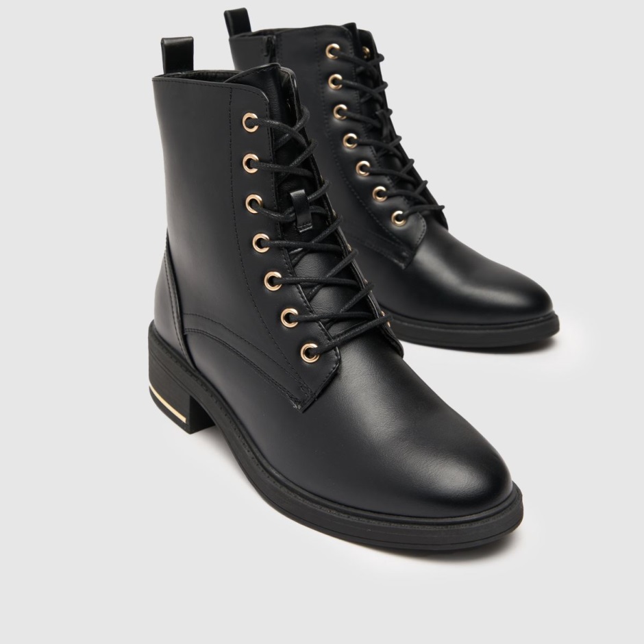 Black Dr Martens Schweiz Schuh Cecilia Lace Up Boots
