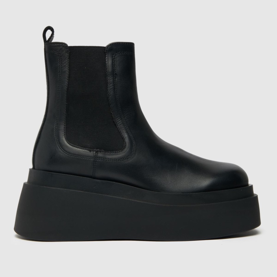 Black Schuh Ariel Chelsea Wedge Boots Dr Martens Schweiz