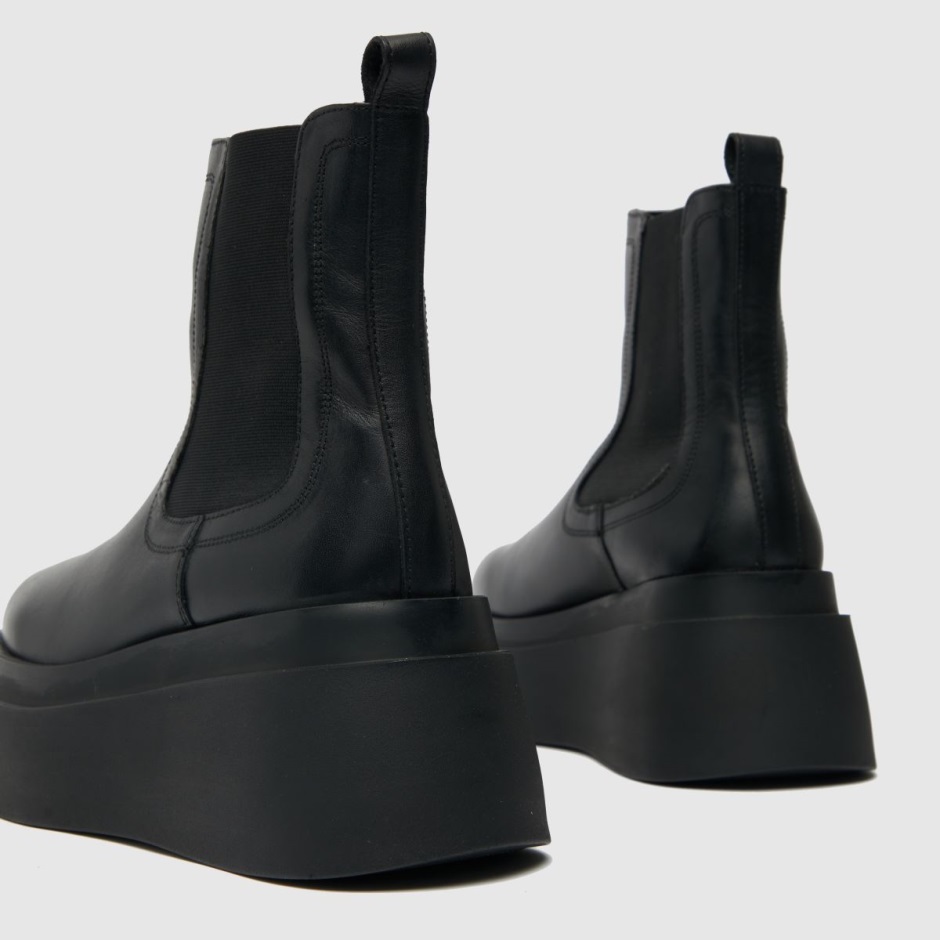 Black Schuh Ariel Chelsea Wedge Boots Dr Martens Schweiz