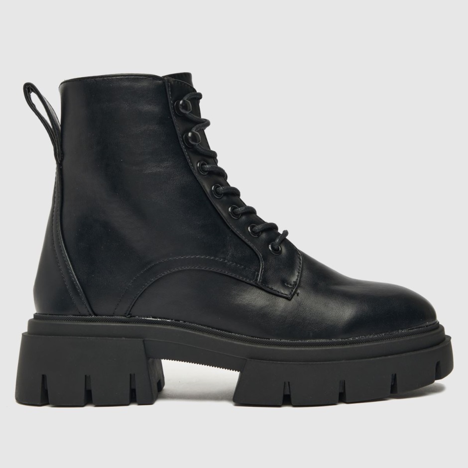 Black Schuh Wide Fit Asher Lace Boots Dr Martens Schweiz
